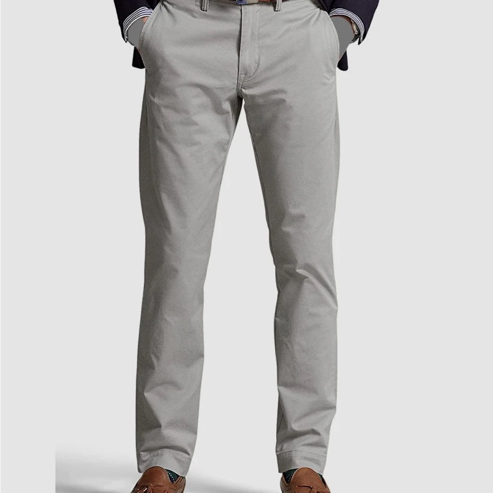 Ralph Lauren Gray Chinos Classic Tapered Fit